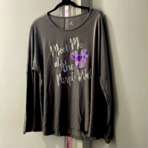 Disney “Meet Me at the Purple Wall” Long Sleeve Shirt